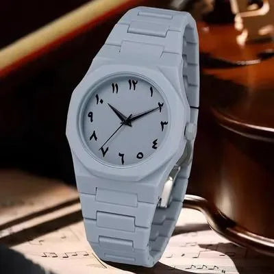 White Arabic Aura Watch Kyveri
