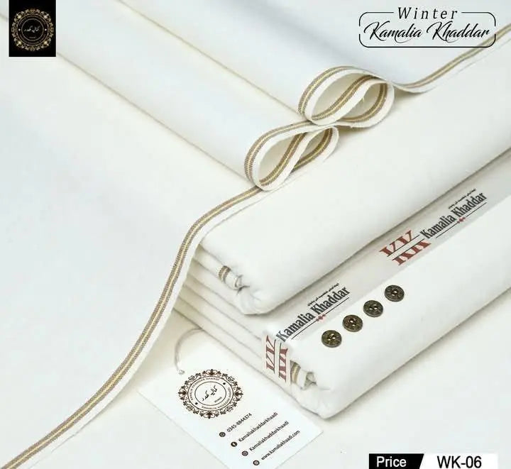 Men’s Unstitched Khaddar Plain Suit Kyveri