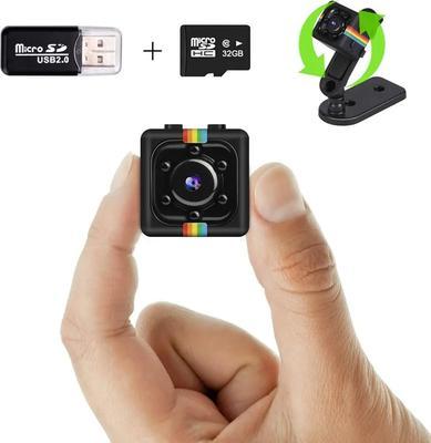 Mini Clear Vision Camera with One 32GB SD Card and USB Reader Kyveri